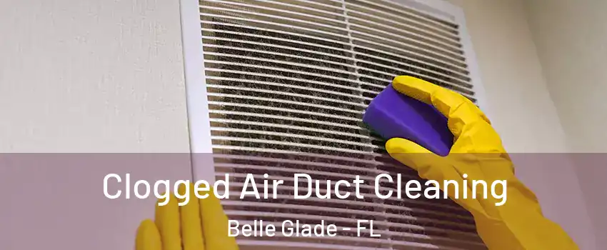  Clogged Air Duct Cleaning Belle Glade - FL
